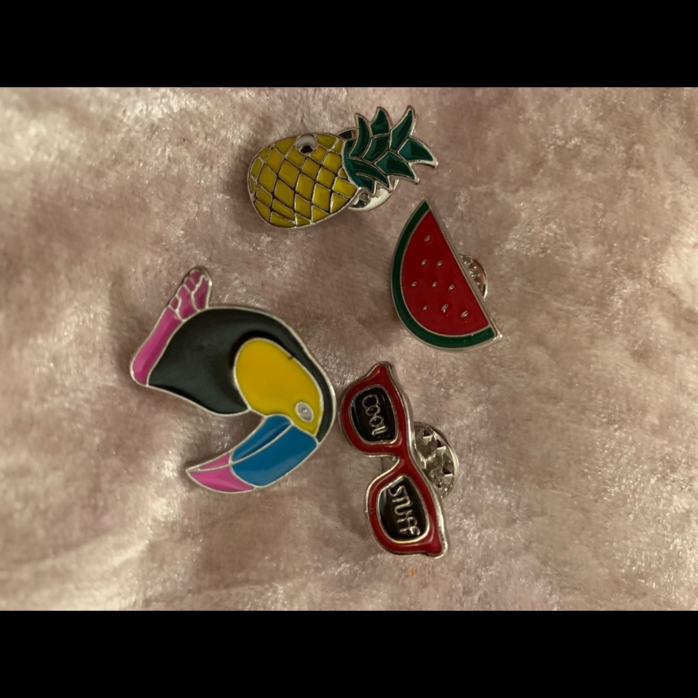 Cool 😎 Stuff Pin Set